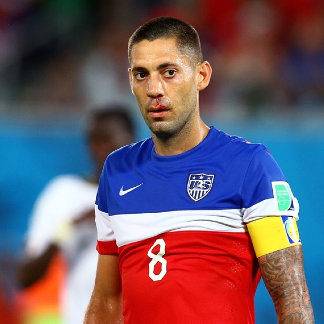 I'd like to just take a moment to say #CaptainAmerica, I salute you  On to the #knockouts... Belgium, get ready its on ️#worldcup #1N1T #clintdempsey #mancrush #usasoccer #ussoccer #teamusa