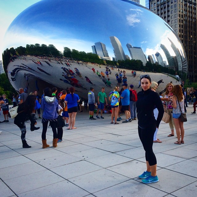 Obligatory photo at the bean ️#chicago #thebean #milleniumpark